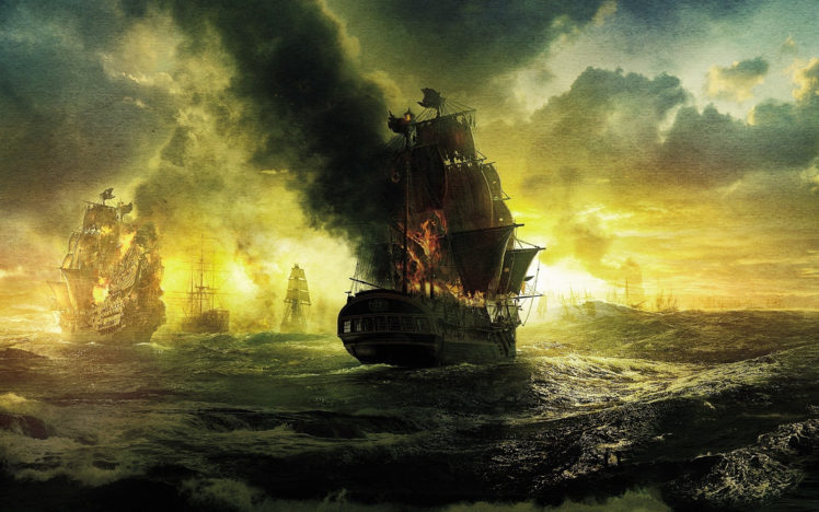 pirates, Of, The, Caribbean, Poster HD Wallpaper Desktop Background