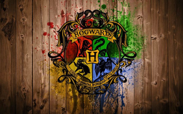 harry, Potter, Hogwarts, Wood, Logo HD Wallpaper Desktop Background