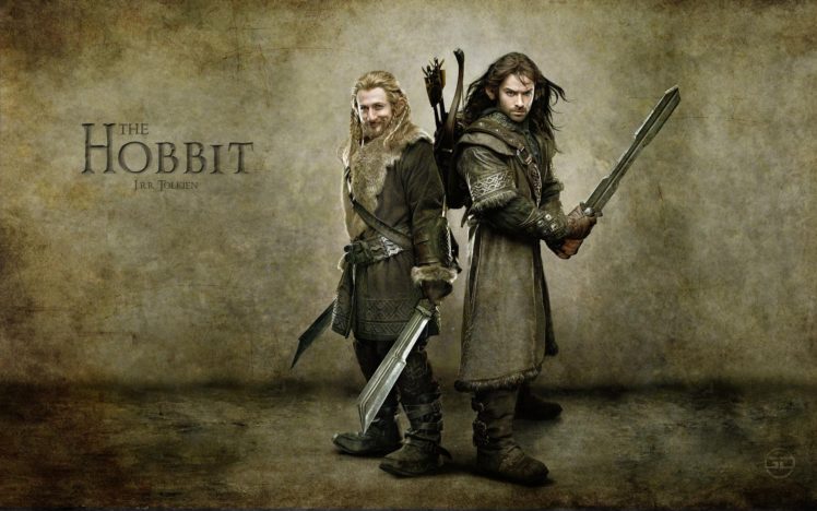 movies, Dwarfs, Journey, The, Hobbit, Arrows, Swordsman, Bow,  weapon , Brothers, Kili HD Wallpaper Desktop Background