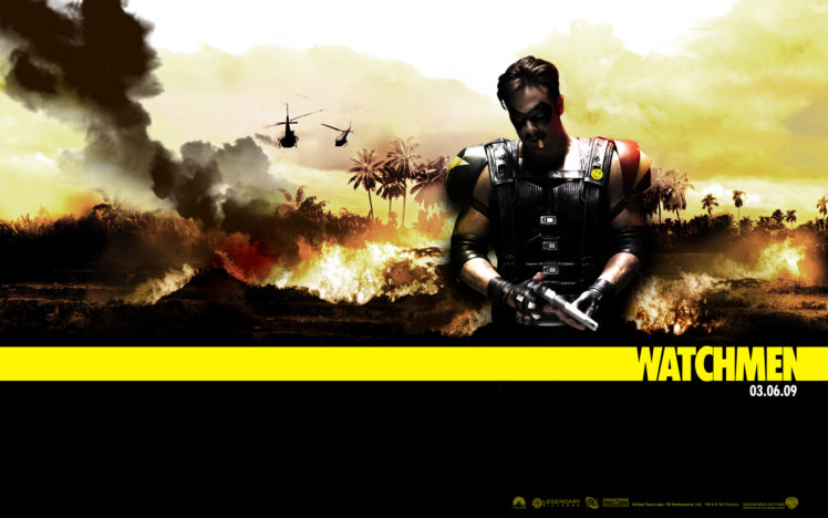 watchmen, Movies, Viet, Nam, The, Comedian, Jeffrey, Dean, Morgan, Posters HD Wallpaper Desktop Background