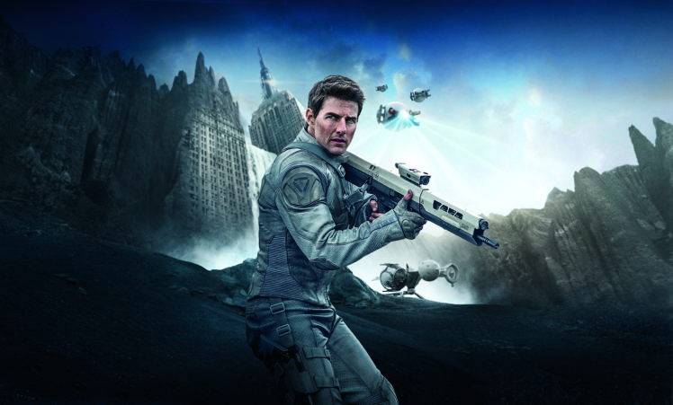 oblivion13, Film , Tom, Cruise, Rifles, Men, Movies, Celebrities, Sci fi HD Wallpaper Desktop Background