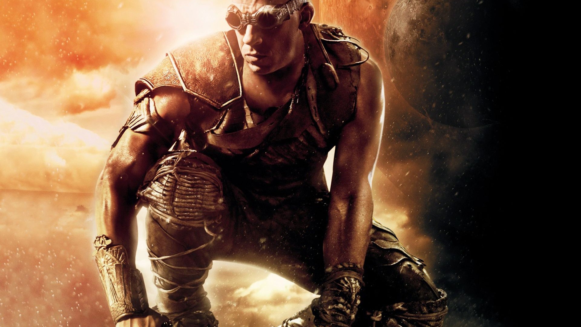 chronicles, Of, Riddick, Sci fi, Vin, Diesel, Warrior, Movie Wallpaper