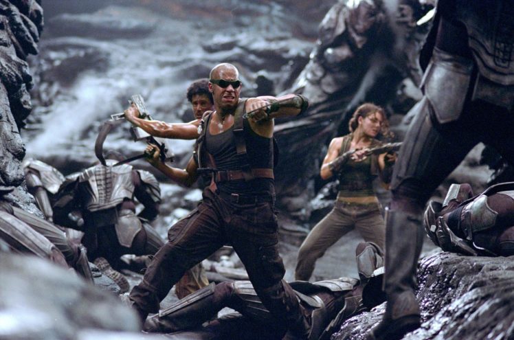 chronicles, Of, Riddick, Sci fi, Vin, Diesel, Warrior, Movie, Battle HD Wallpaper Desktop Background
