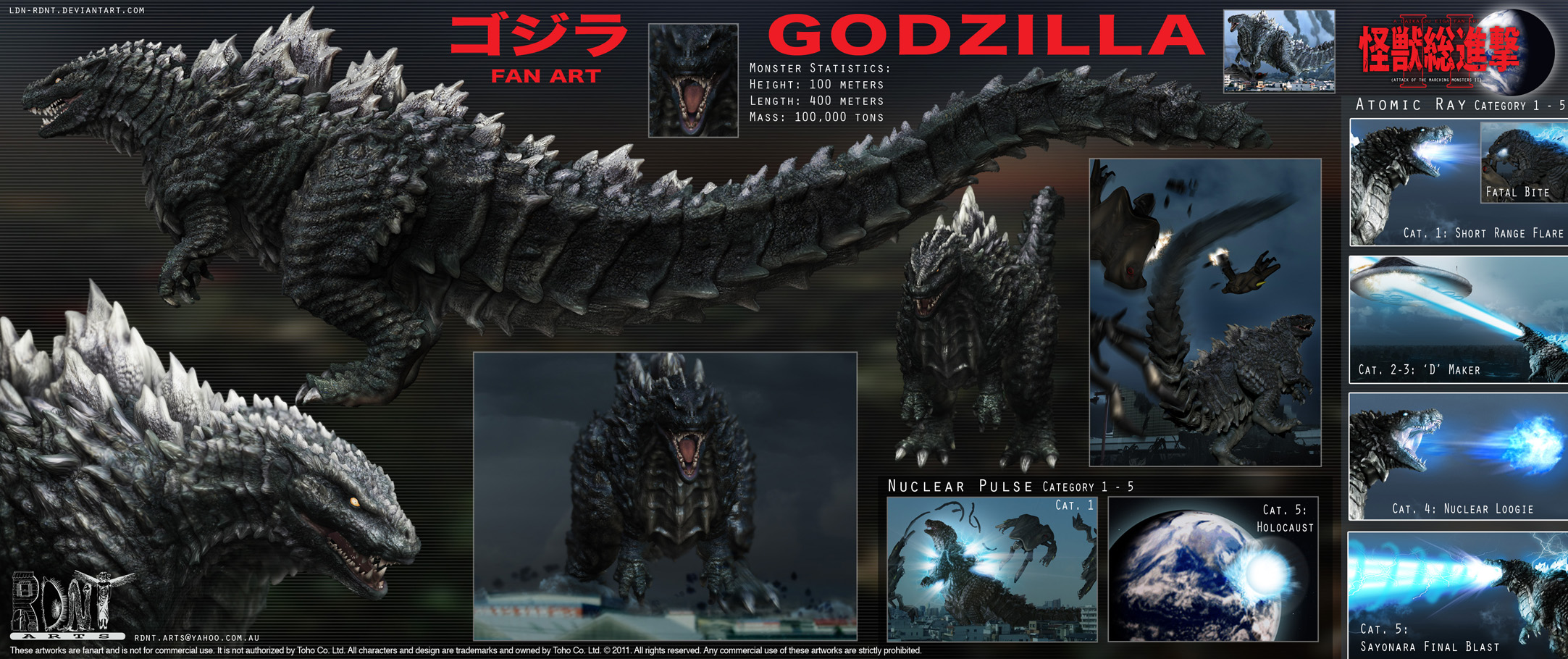 godzilla, Sci fi, Fantasy, Action, Dinosaur, Monster, Poster Wallpaper