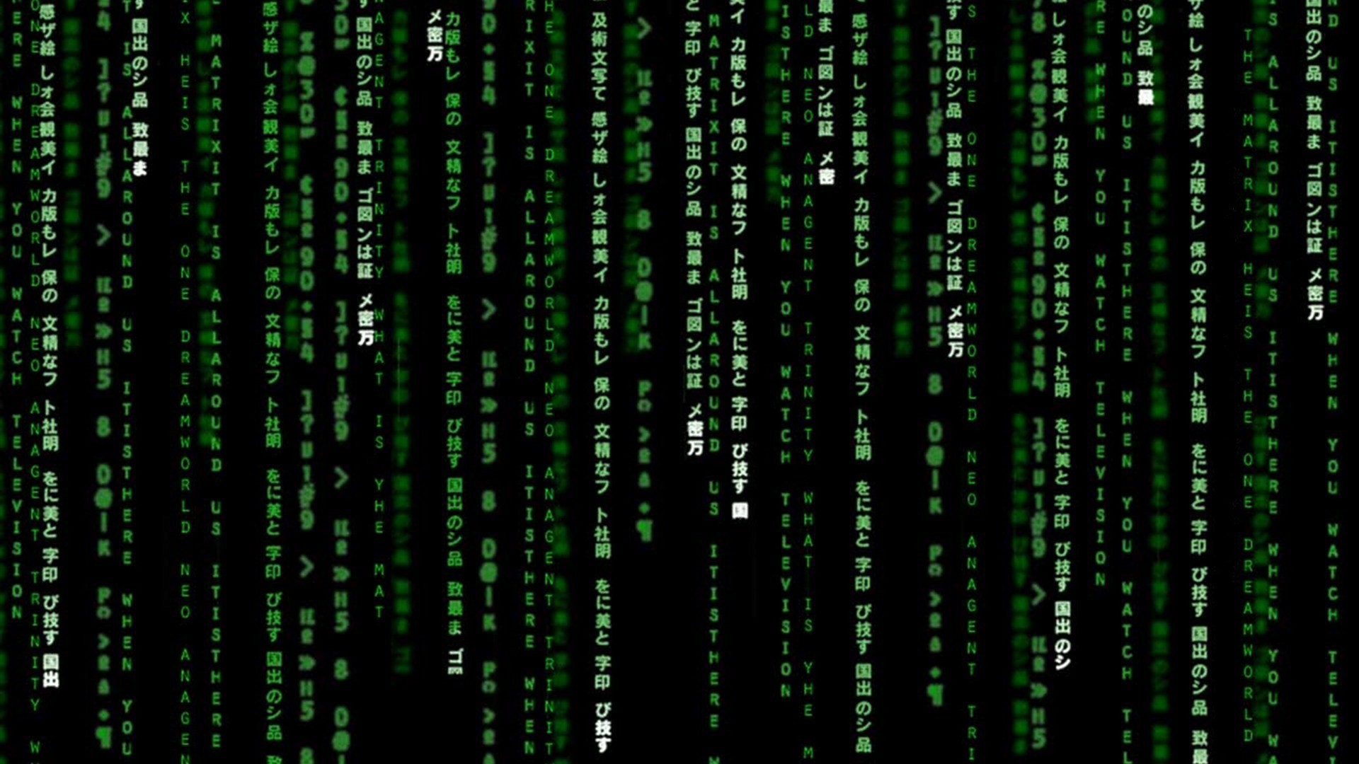 the, Matrix, Action, Adventure, Sci fi, Binary Wallpaper