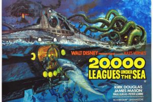 20000, Leagues, Under, The, Sea, Fantasy, Sci fi, Adventure, Action, Classic, Poster