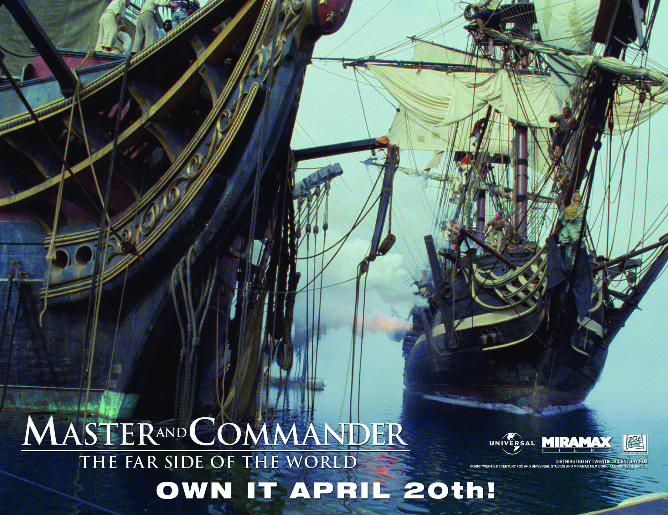 master, And, Commander, Action, Adventure, Drama, War, Ship, Boat, Poster, He Wallpaper