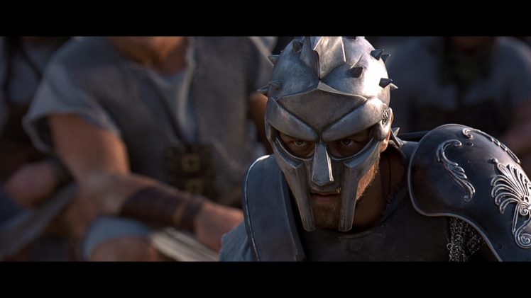 gladiator, Action, Adventure, Drama, History, Warrior, Armor, Mask HD Wallpaper Desktop Background