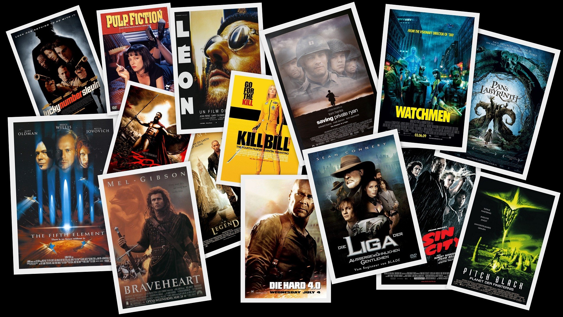 movies, Digital, Art, Collage, Movie, Posters, Fan, Art Wallpaper
