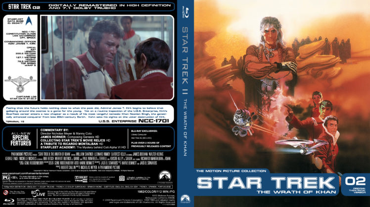 star, Trek, Sci fi, Action, Adventure, Wrath of khan, Wrath, Khan, Poster HD Wallpaper Desktop Background