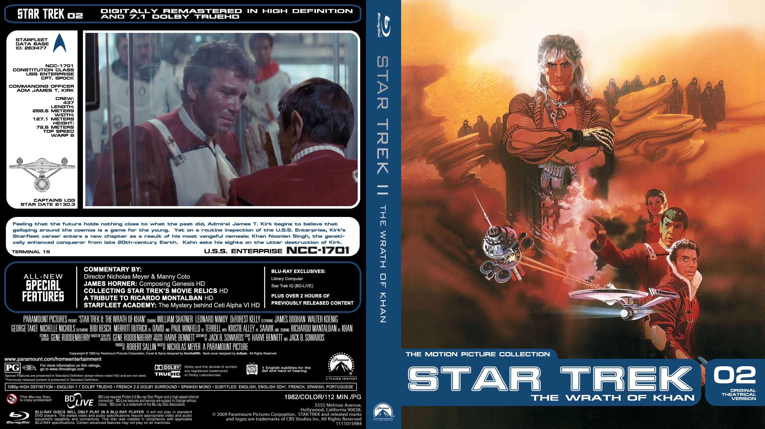 star, Trek, Sci fi, Action, Adventure, Wrath of khan, Wrath, Khan, Poster Wallpaper