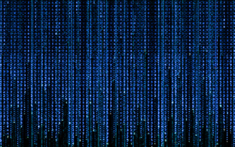 blue, The, Matrix, Code HD Wallpaper Desktop Background