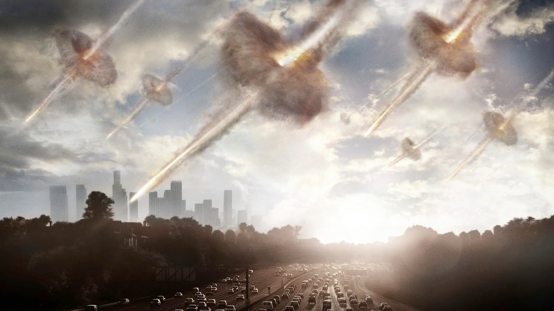 battle, Los, Angeles, Action, Sci fi, Drama, Apocalyptic, City Wallpaper