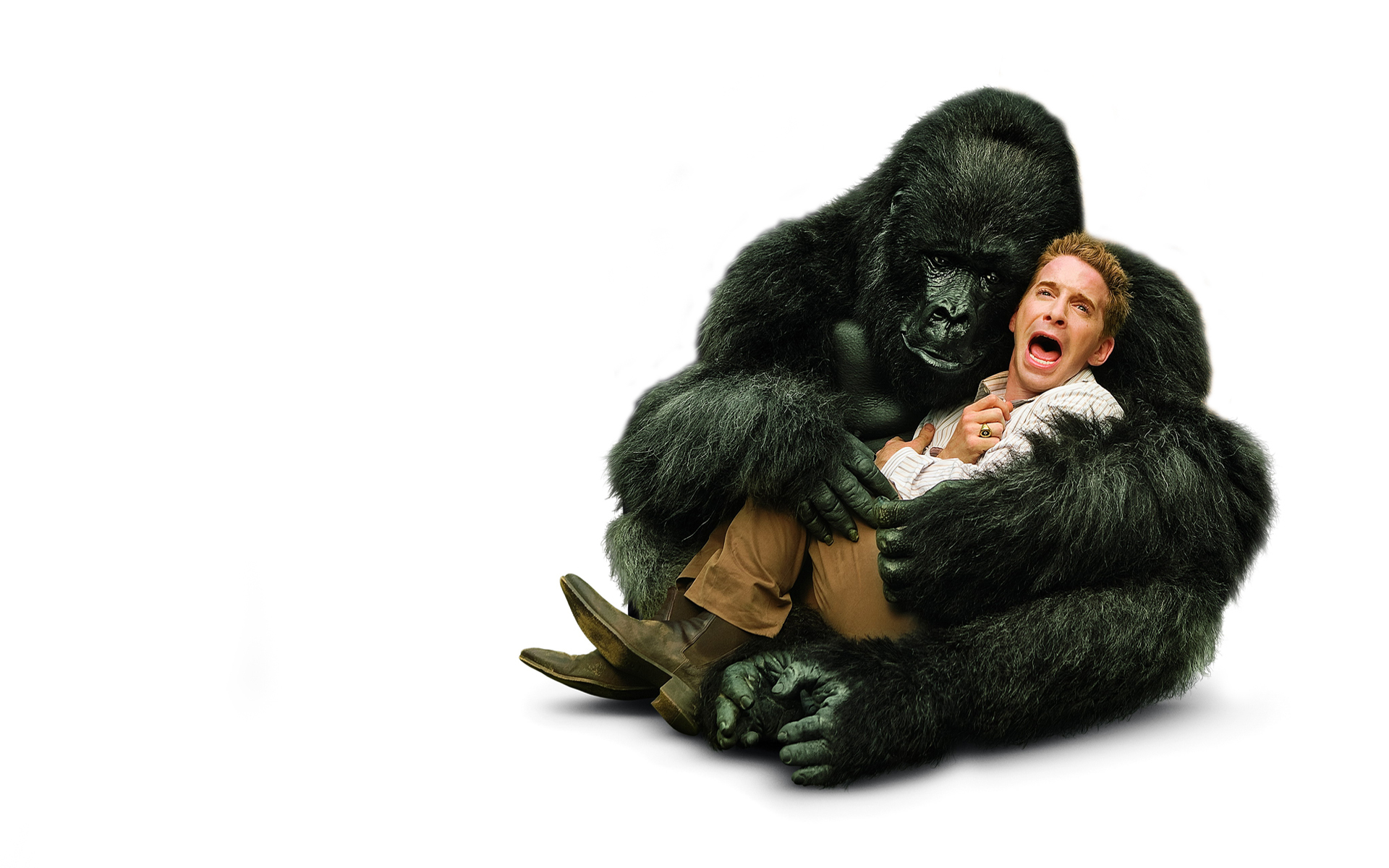 old dogs, Seth green, Comedies, Humor, Funny, Movies, Entertainment, Animals, Gorillas, People, Men, Males, Primates Wallpaper