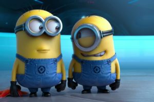 movies, Film, Despicable, Me, Smiling, Minions, Overalls