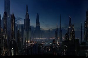 star, Wars, Cityscapes, Coruscant