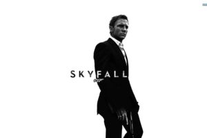 black, And, White, Movies, James, Bond, Daniel, Craig, Skyfall