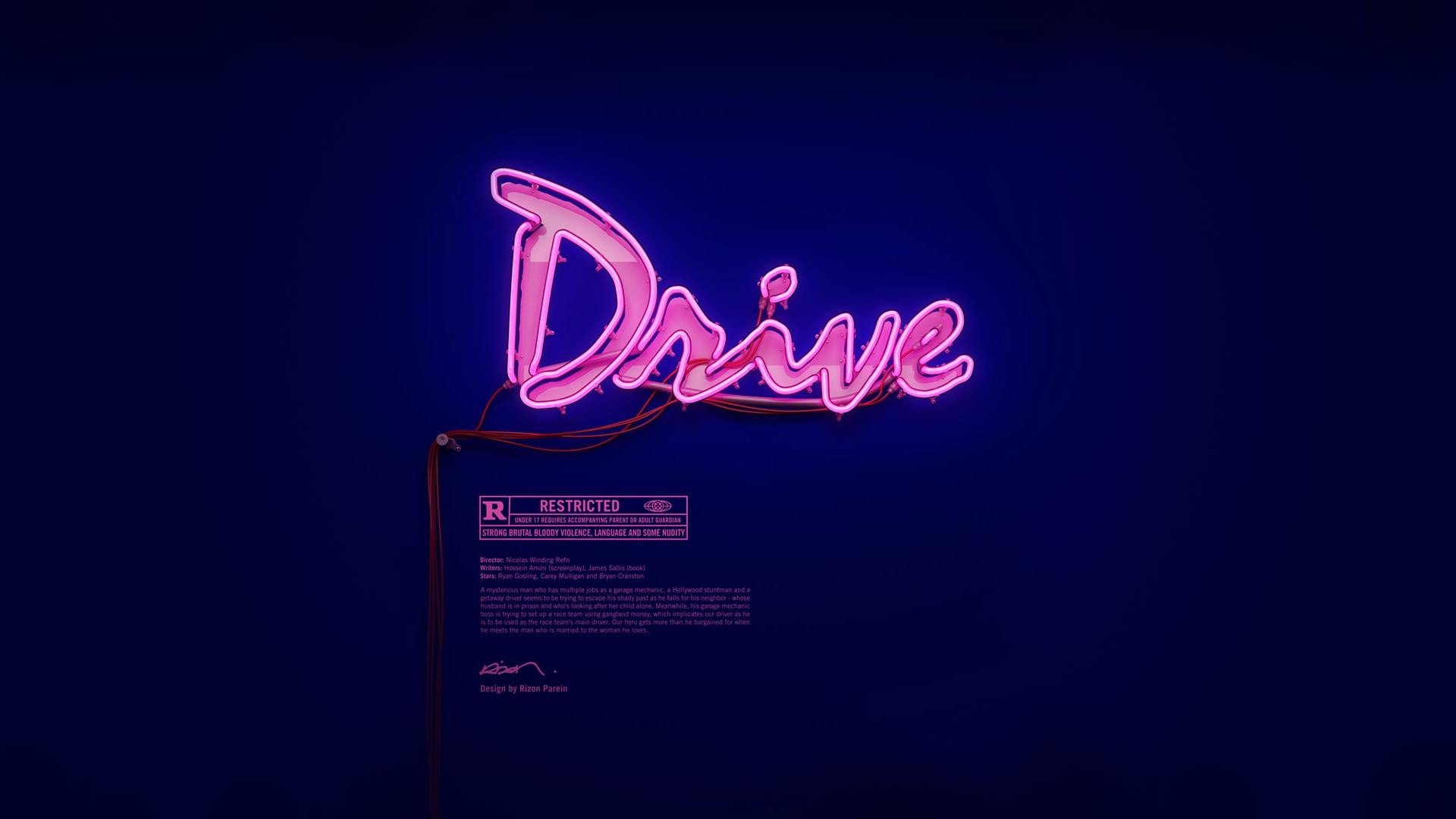 movies, Drive, Drive,  movie , Neon Wallpaper