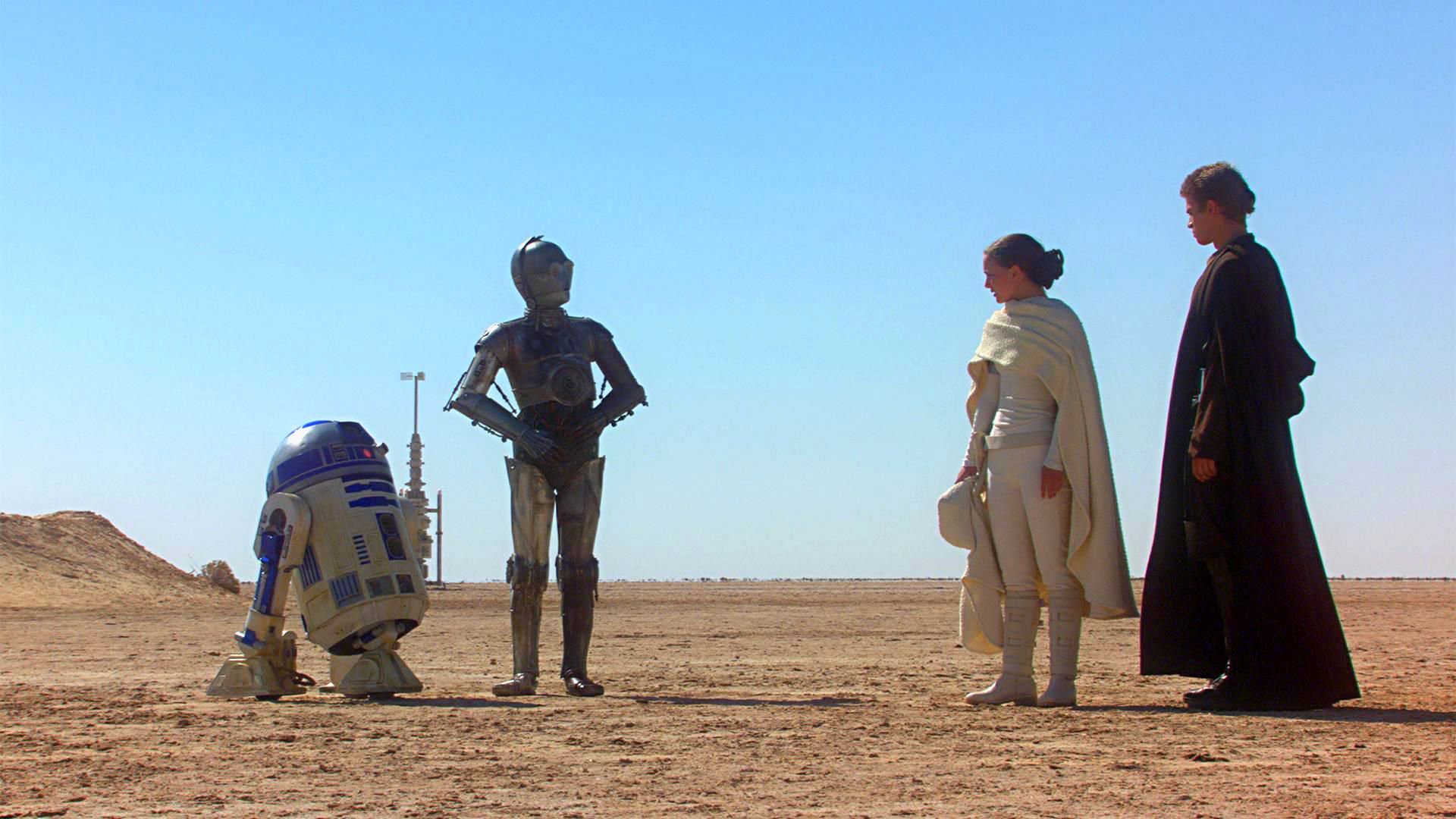 star, Wars, Attack, Clones, Sci fi, Action, Futuristic, Movie, Film, Robot Wallpaper
