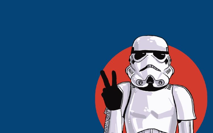 star, Wars, Stormtroopers, Peace, V, Sign HD Wallpaper Desktop Background