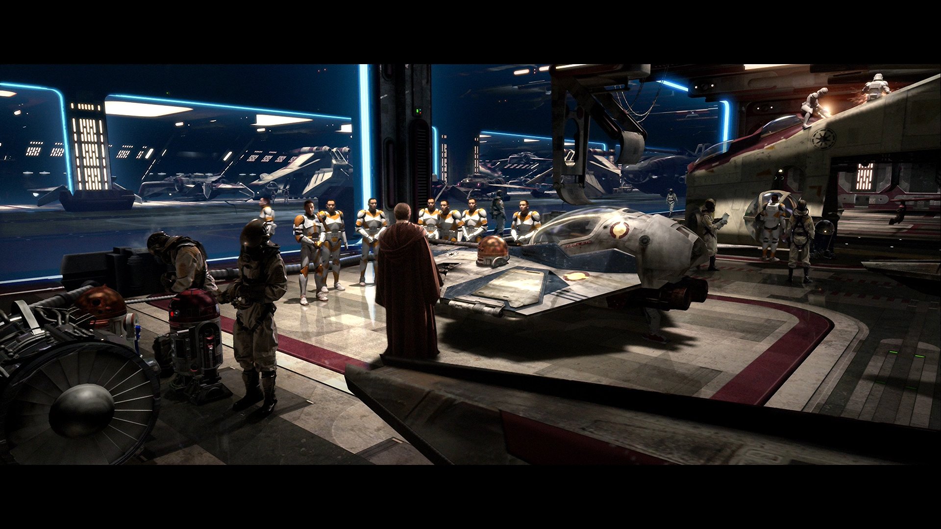 star, Wars, Revenge, Sith, Sci fi, Futuristic, Action, Movie, Film Wallpaper
