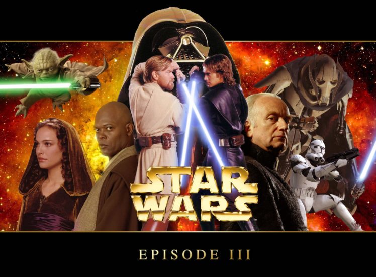 star, Wars, Revenge, Sith, Sci fi, Futuristic, Action, Movie, Film HD Wallpaper Desktop Background