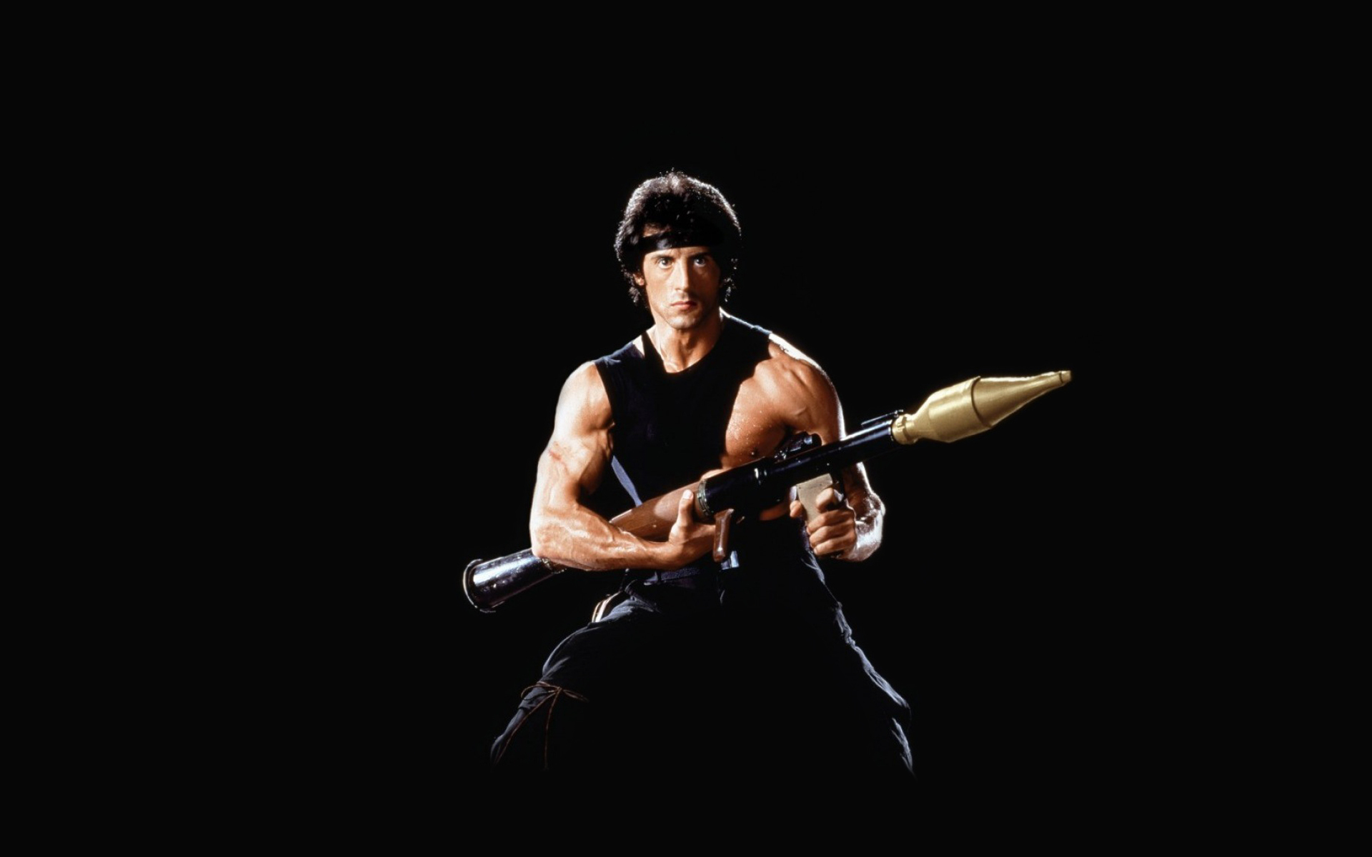 rambo, Grenade, Launcher, Sylvester, Stallone, Warrior, Soldier, Weapons, Actor, Muscle, Men, Males, Celebrities, Action Wallpaper