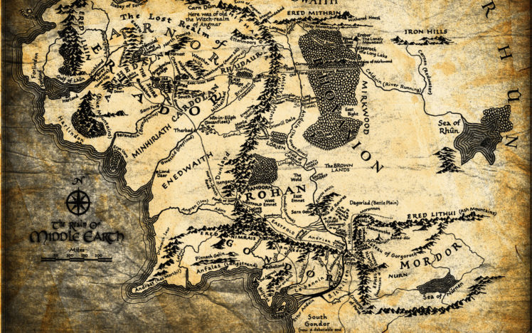 the, Lord, Of, The, Rings, Fantasy, Map, Lotr HD Wallpaper Desktop Background