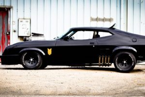 mad, Max, Interceptor, Ford, Falcon, Aussie, Muscle, Car, Ford, Australia, Vehicles, Cars, Hot, Rod, Custom, Muscle, Black, Stance