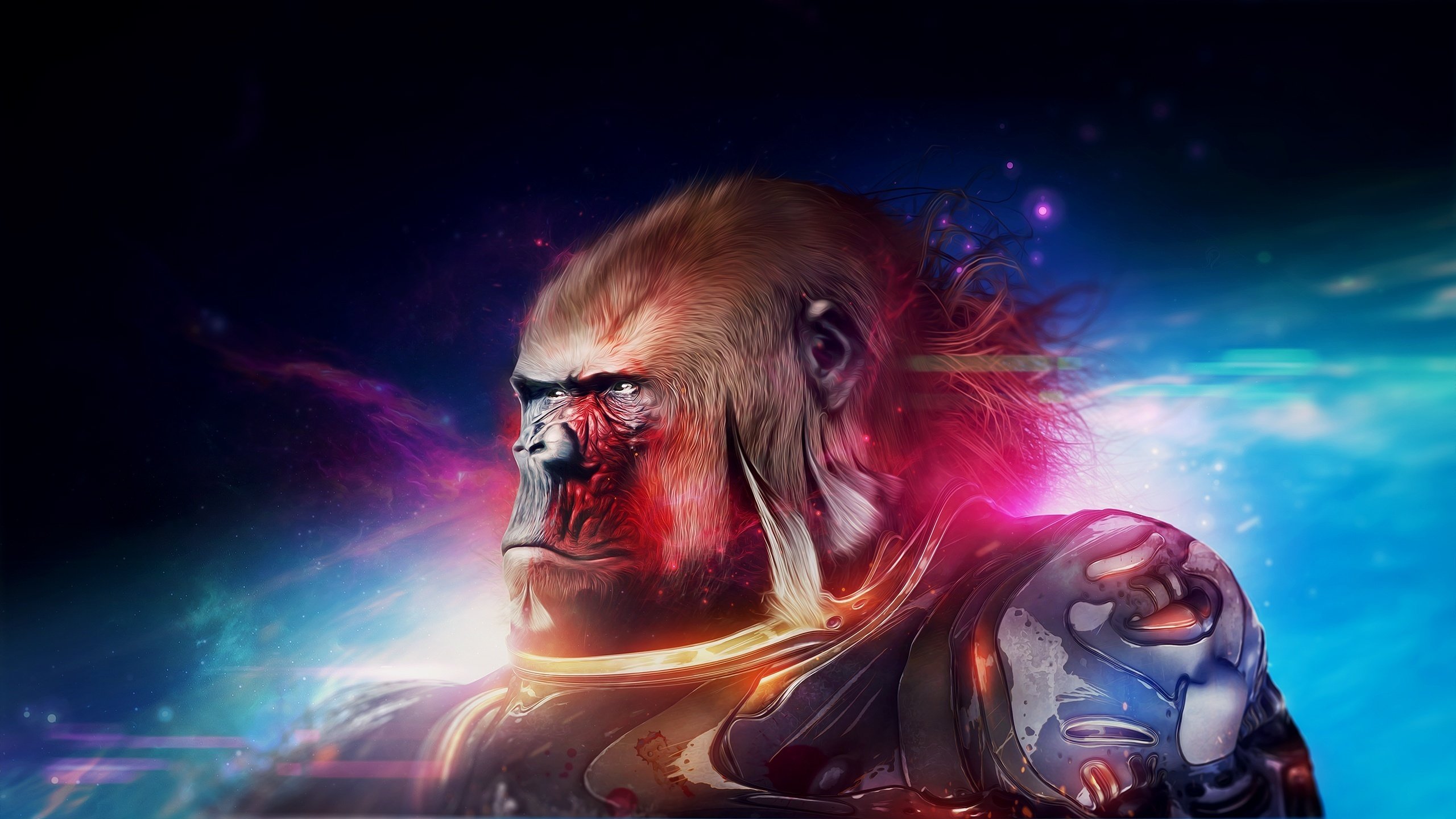 monkey, Warrior, Fantasy, Planet, Apesw, Movie, Film, Gorilla Wallpaper