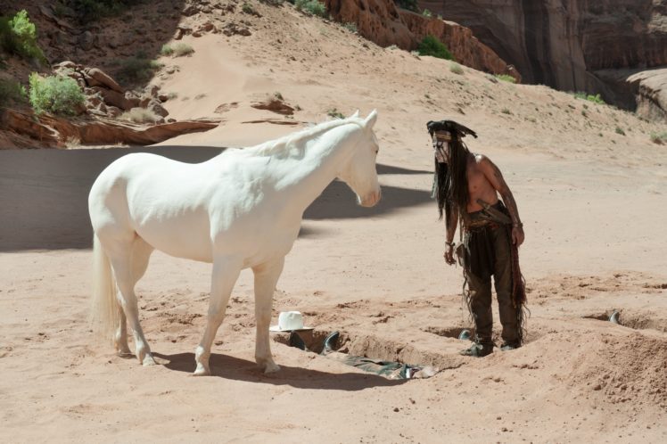 the, Lone, Ranger13, Film , Horse, Johnny, Depp, Indian HD Wallpaper Desktop Background