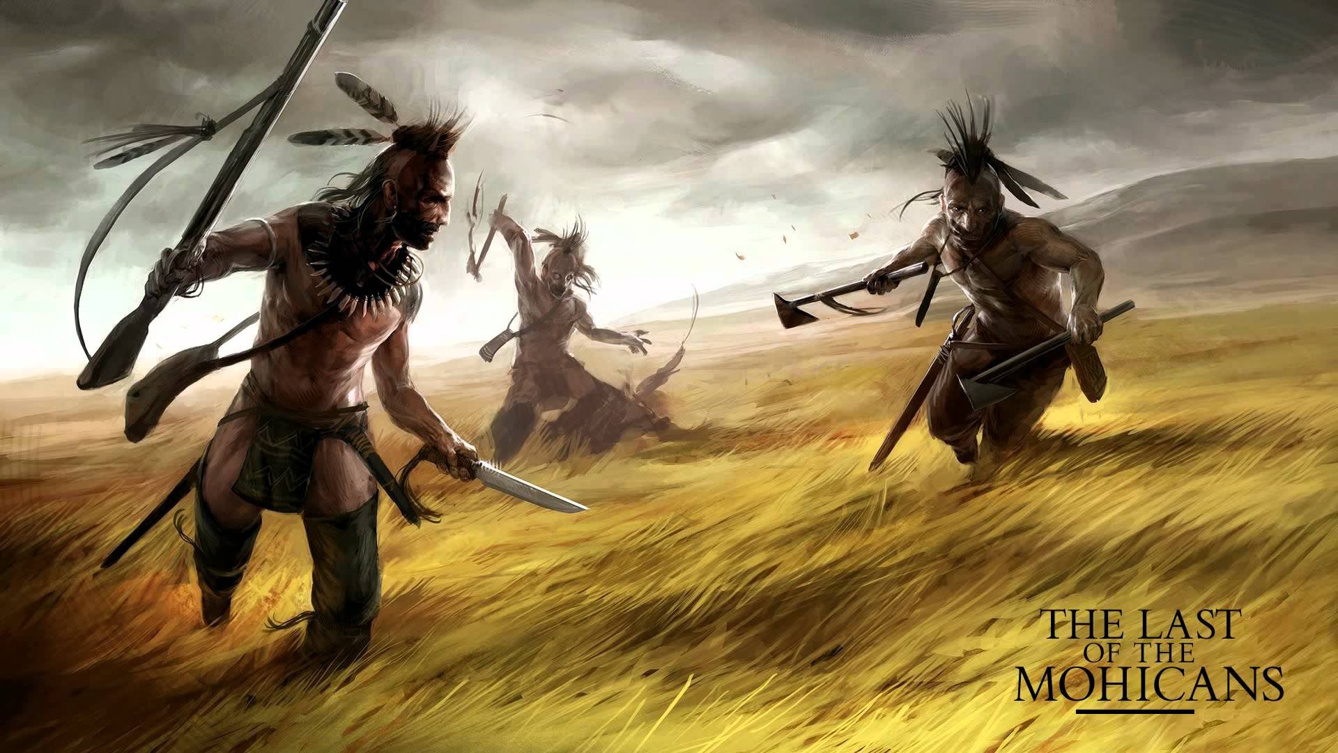 last, Of, The, Mohicans, Action, Adventure, Drama, Native, American, Movie, Film, Western, Painting, Art Wallpaper