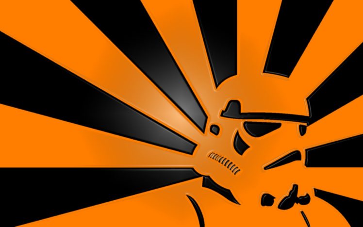star, Wars, Stormtroopers, Orange HD Wallpaper Desktop Background