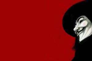 movies, Guy, Fawkes, V, For, Vendetta, Fan, Art, Red, Background