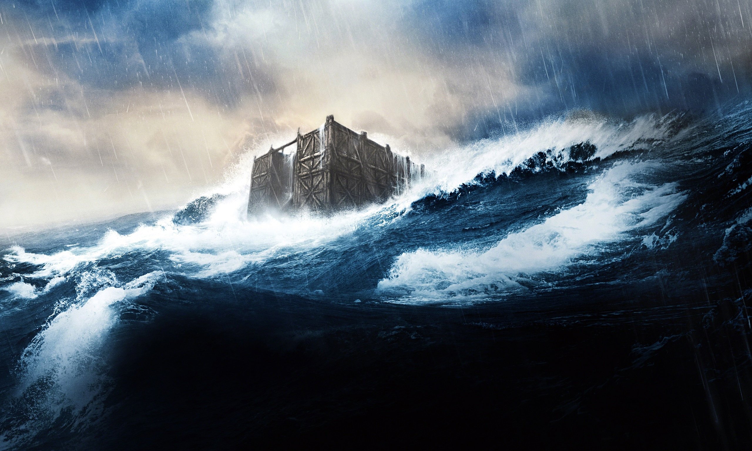 noah, Adventure, Drama, Religion, Movie, Film, Storm, Fantasy, Ocean, Sea, Ship, Boat Wallpaper