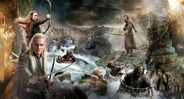 hobbit, Lotr, Lord, Rings, Fantasy, Warrior, Collage, Poster HD Wallpaper Desktop Background