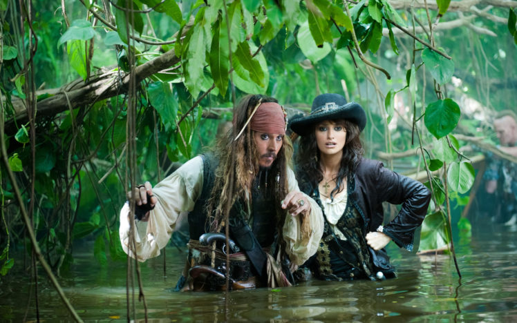 pirates, Of, The, Caribbean, Johnny, Depp, Movie, Film, Jack, Sparrow HD Wallpaper Desktop Background