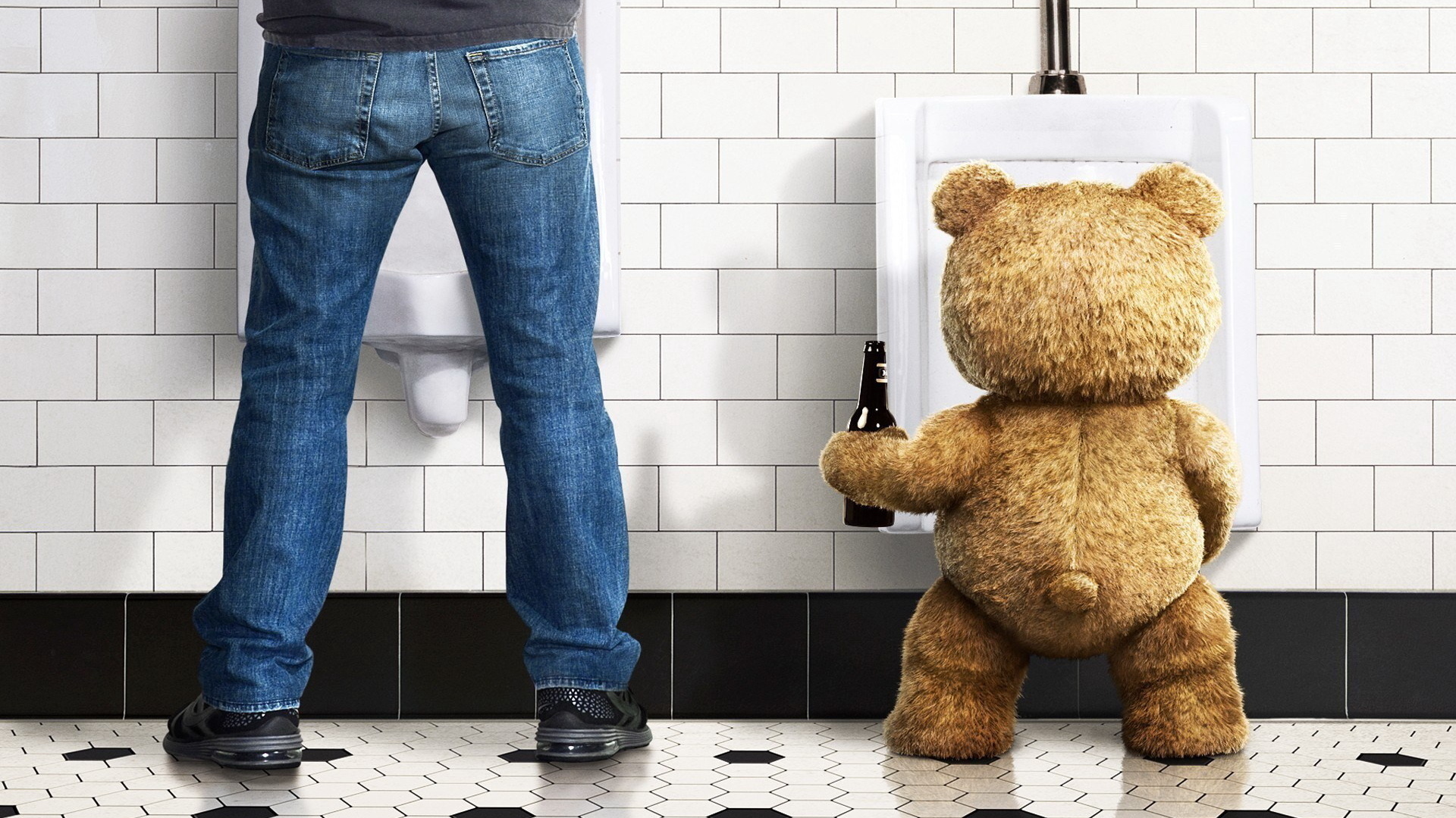 ted, Teddy, Bear, Toys, Humor, Beer, Sadic Wallpaper