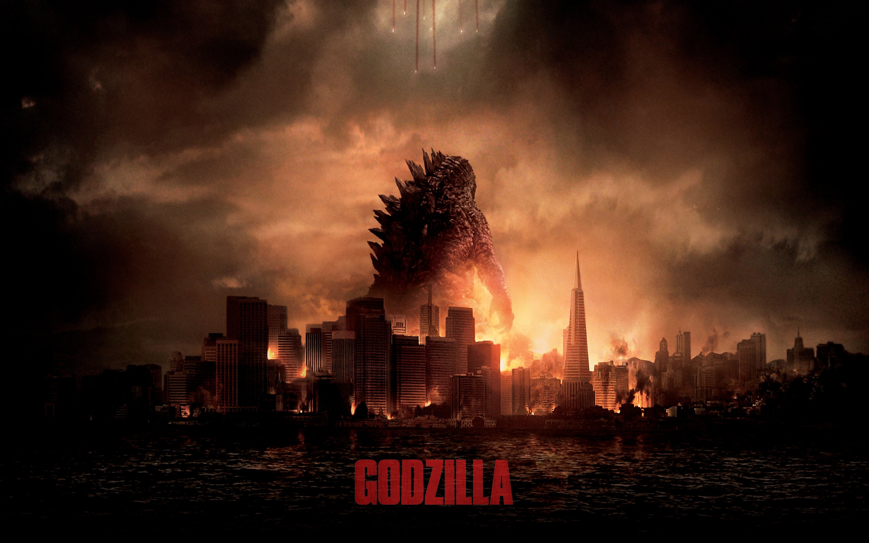 2014, Godzilla wide Wallpaper