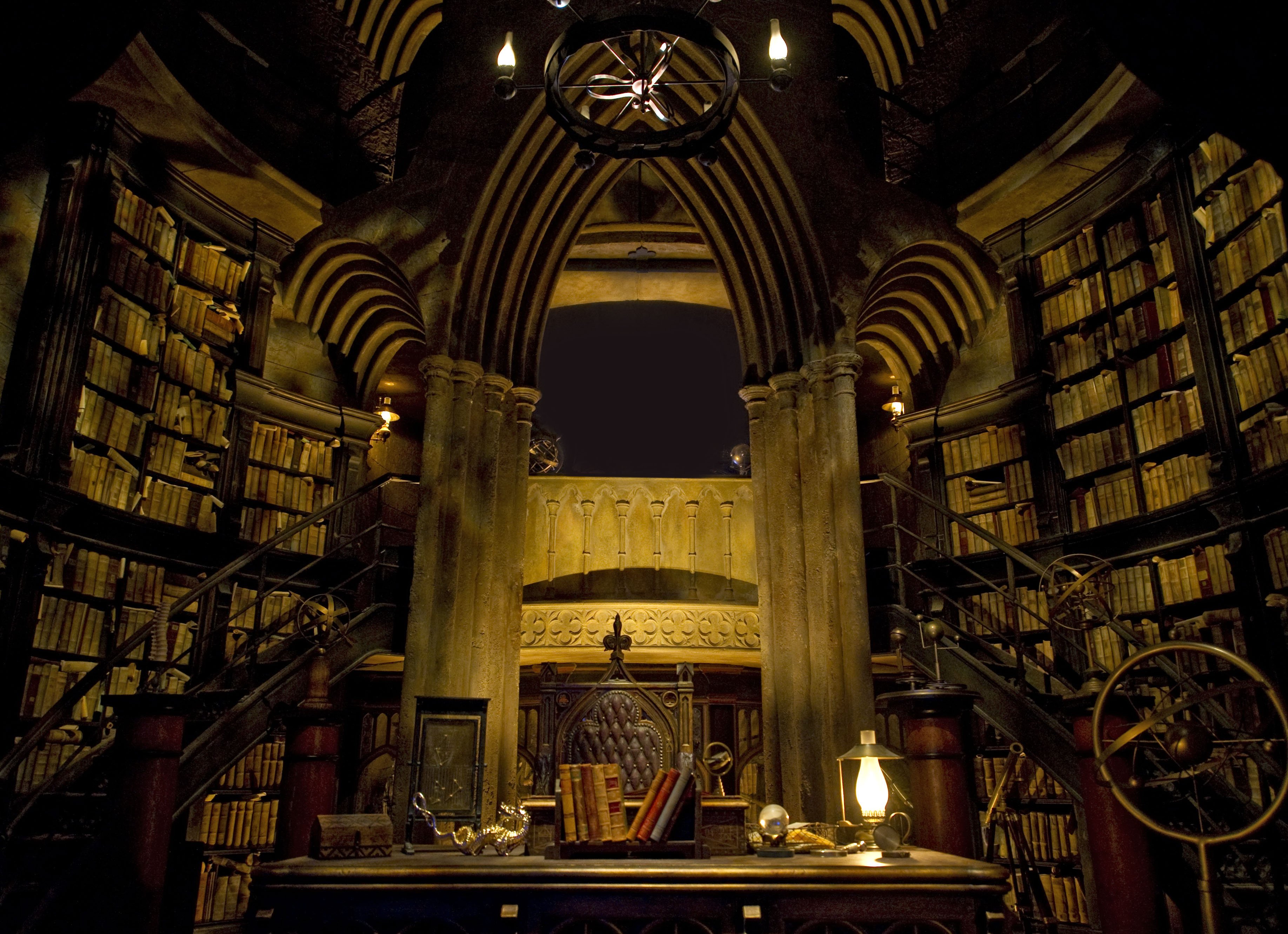 fantasy, Design, Occult, Witch, Harry, Potter, Library Wallpaper
