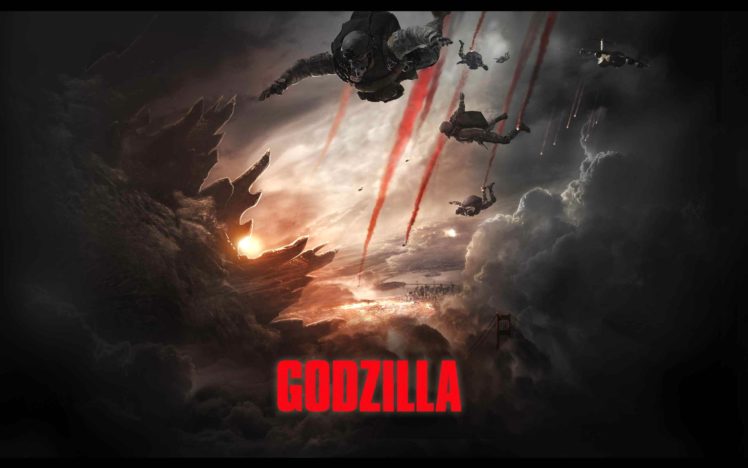 godzilla, Action, Adventure, Sci fi, Fantasy, Monster, Dinosaur, Horror HD Wallpaper Desktop Background