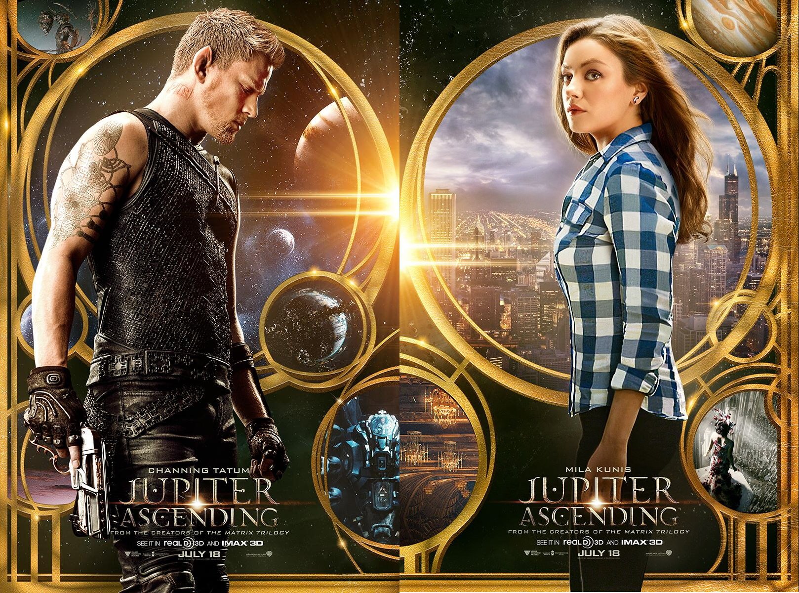 jupiter, Ascending, Action, Adventure, Sci fi, Movie, Film Wallpaper