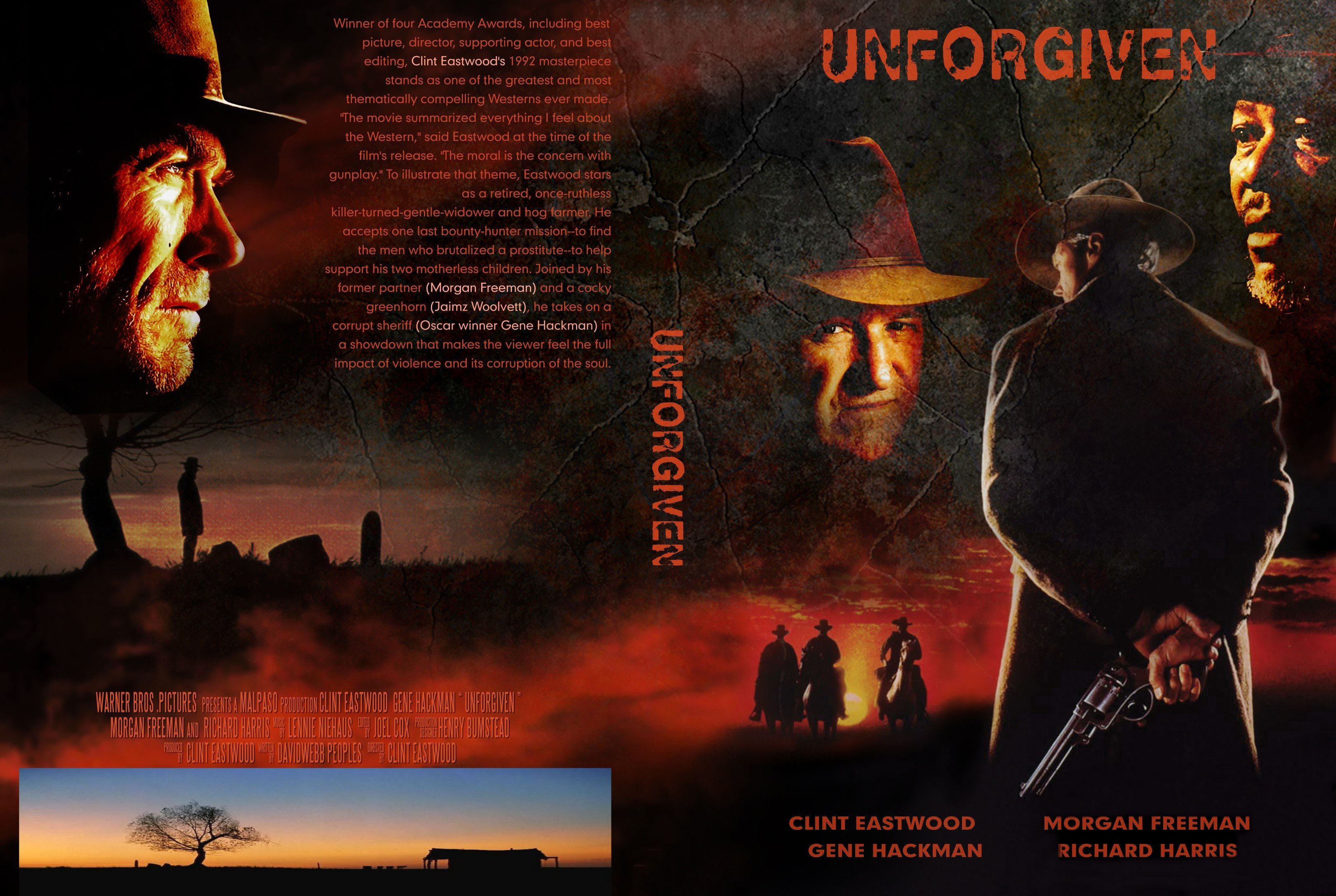 unforgiven, Western, Clint, Eastwood, Action, Drama,  3 Wallpaper