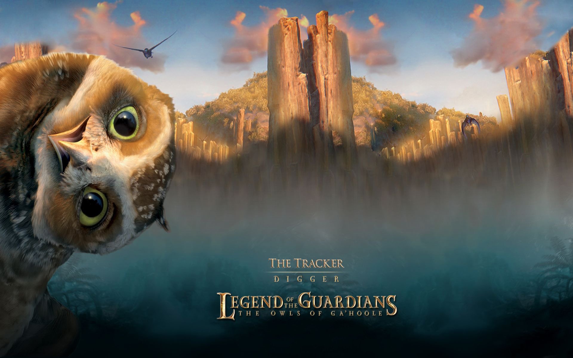 legend, Guardians, Owls, Gahoole, Animation, Fantasy, Adventure, Family, Cartoon, Hoole, Owl Wallpaper
