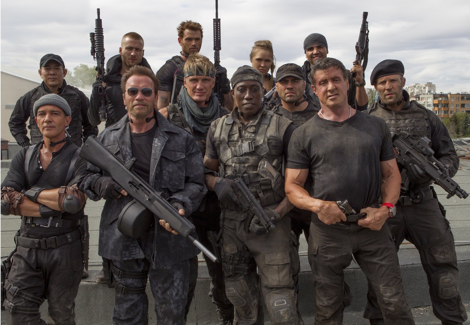 expendables, 3, Action, Adventure, Thriller Wallpaper