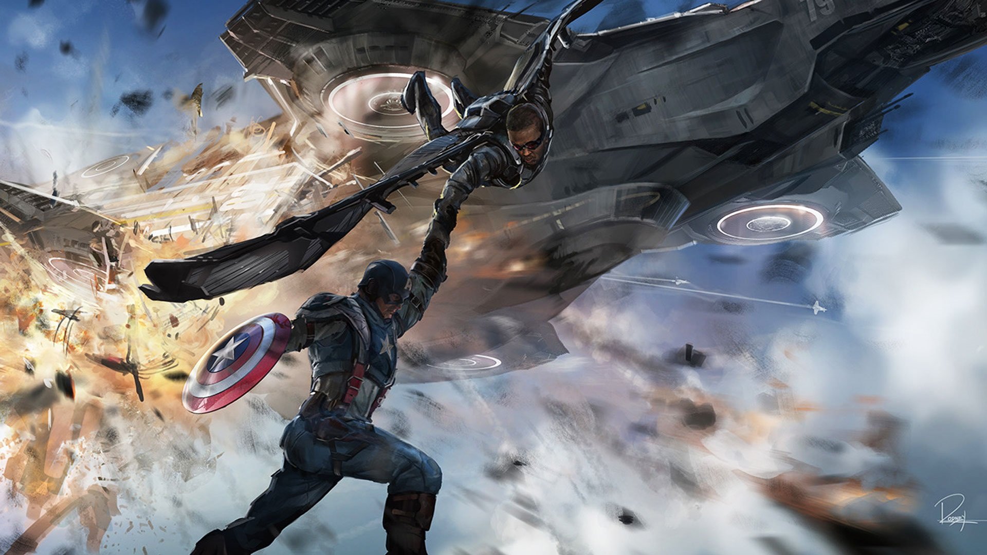 Captain America Winter Soldier Action Adventure Sci Fi
