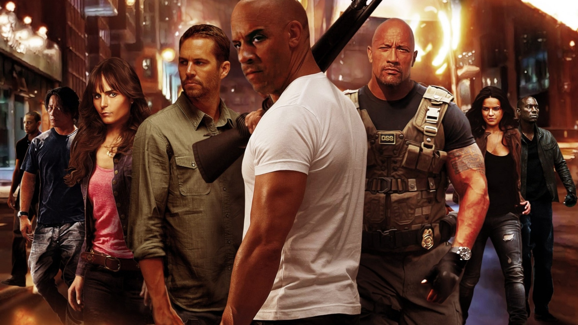 vin, Diesel, Fast, And, The, Furious Wallpaper