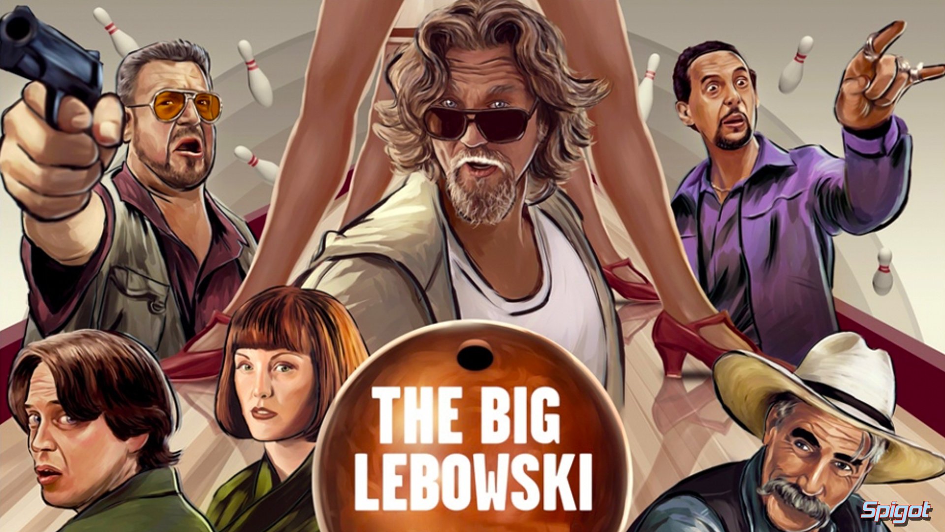 the, Big, Lebowski, Dude, Film Wallpaper