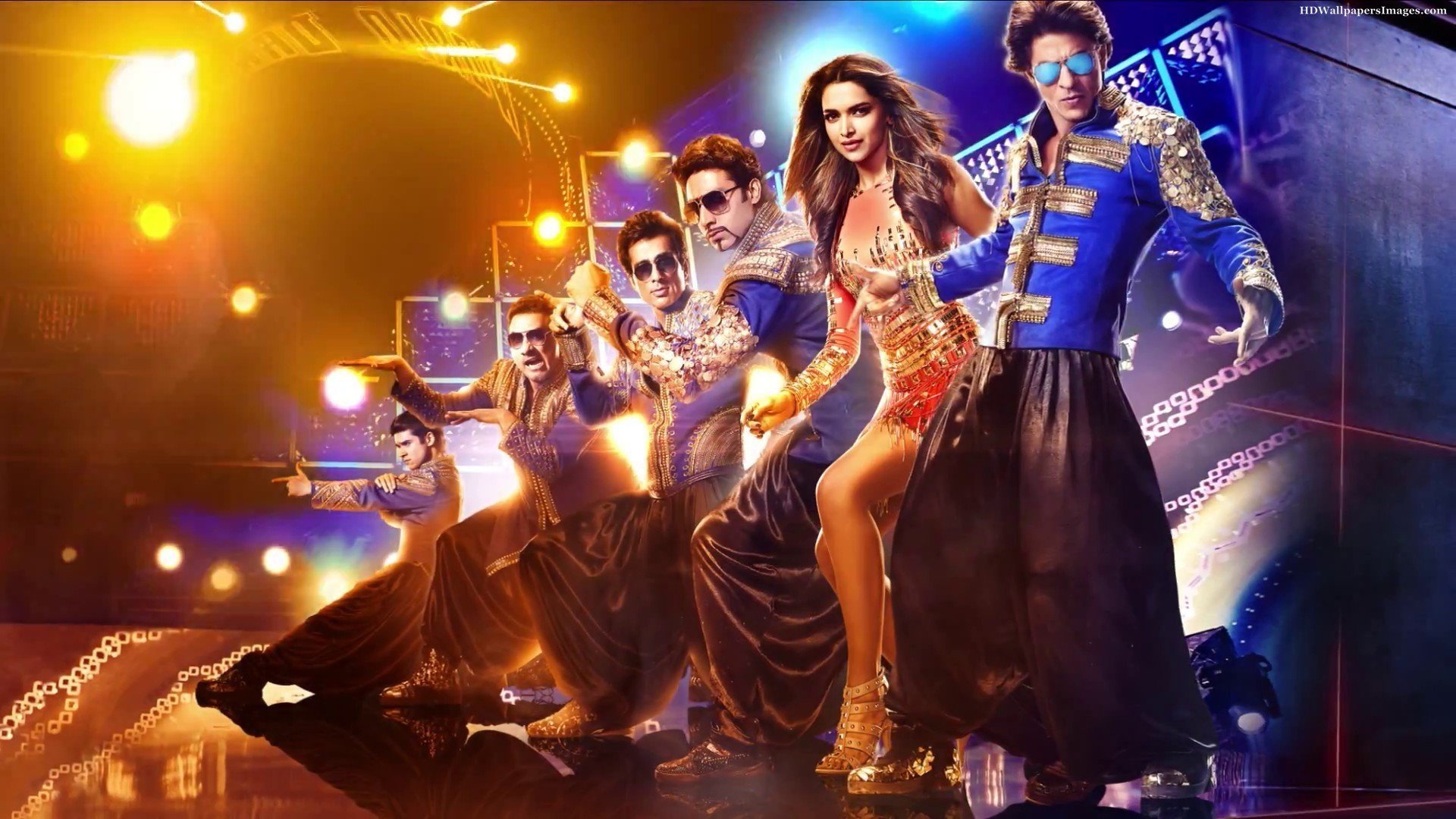 happy, New, Year, Bollywood, Action, Comedy, Crime, Deepika, Padukone Wallpaper