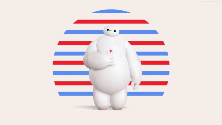 Baymax, big hero 6, disney, movies, HD wallpaper | Wallpaperbetter